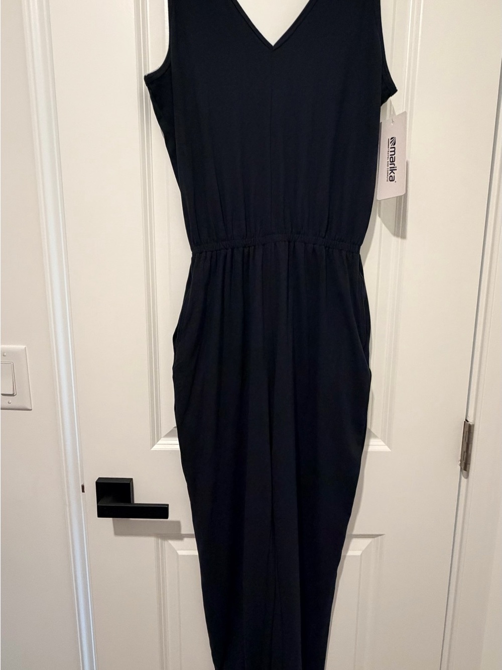 NWT Marika V-Neck Jumpsuit- medium